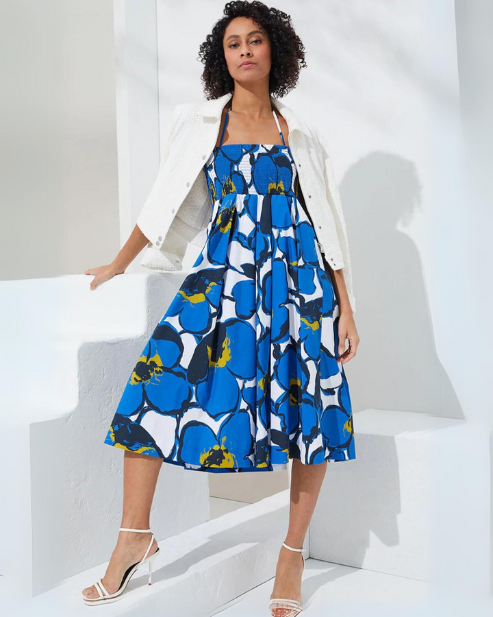 Mykonos Primrose-Print Skirt