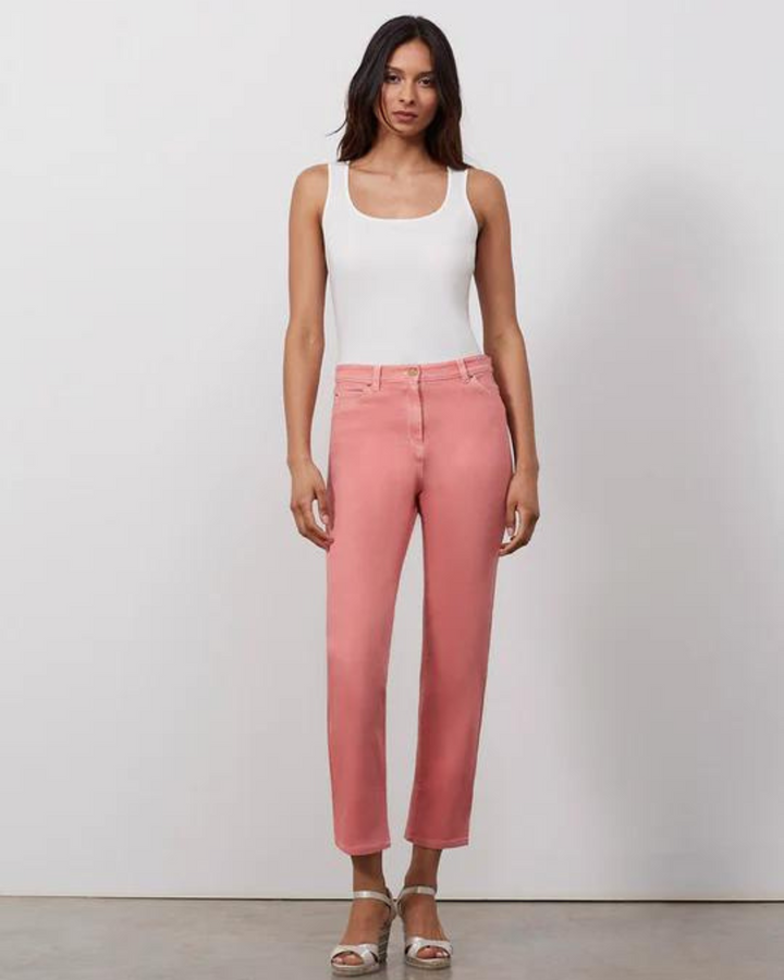 Trieste Wash- Softened Pink Denim Jeans