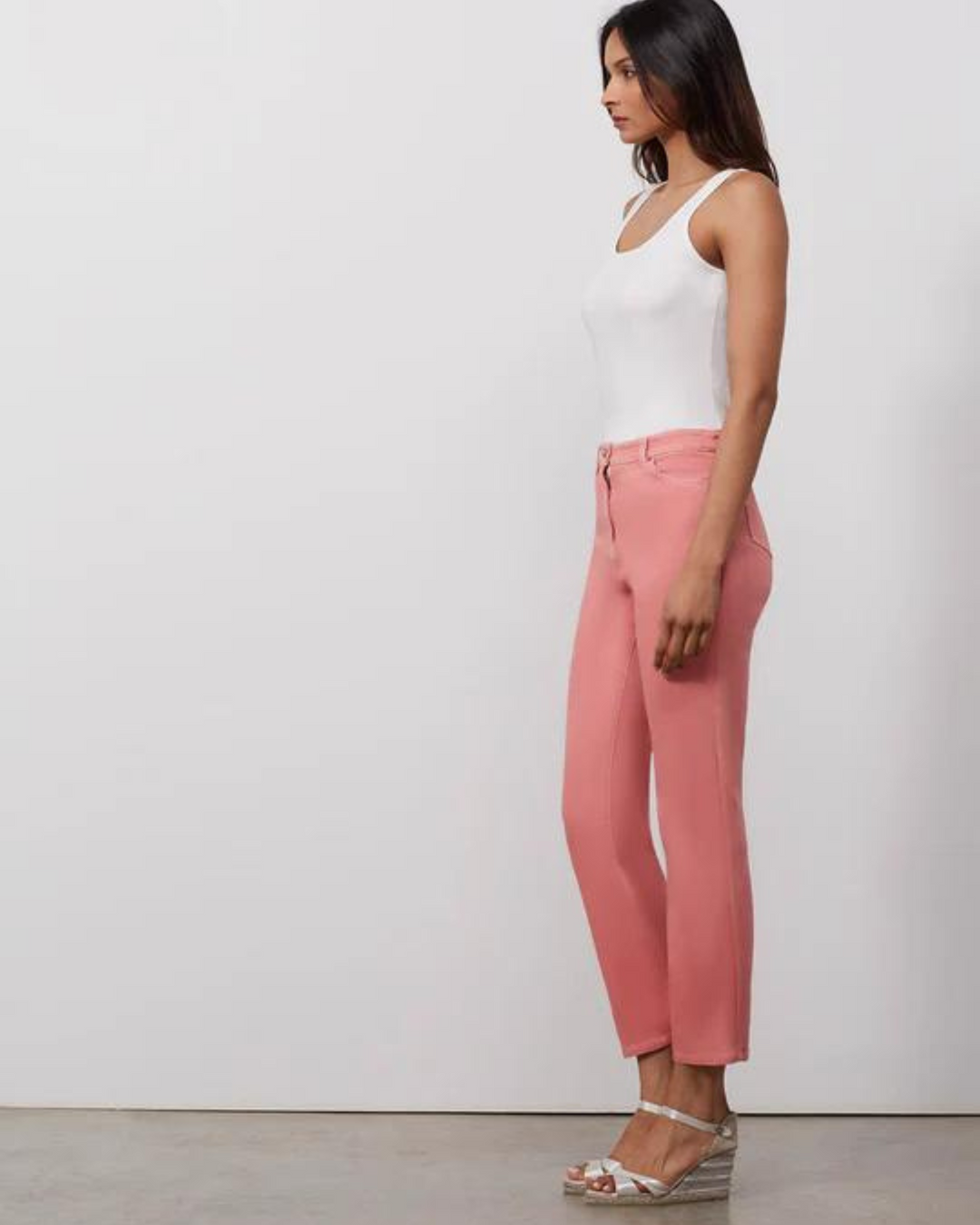 Trieste Wash- Softened Pink Denim Jeans