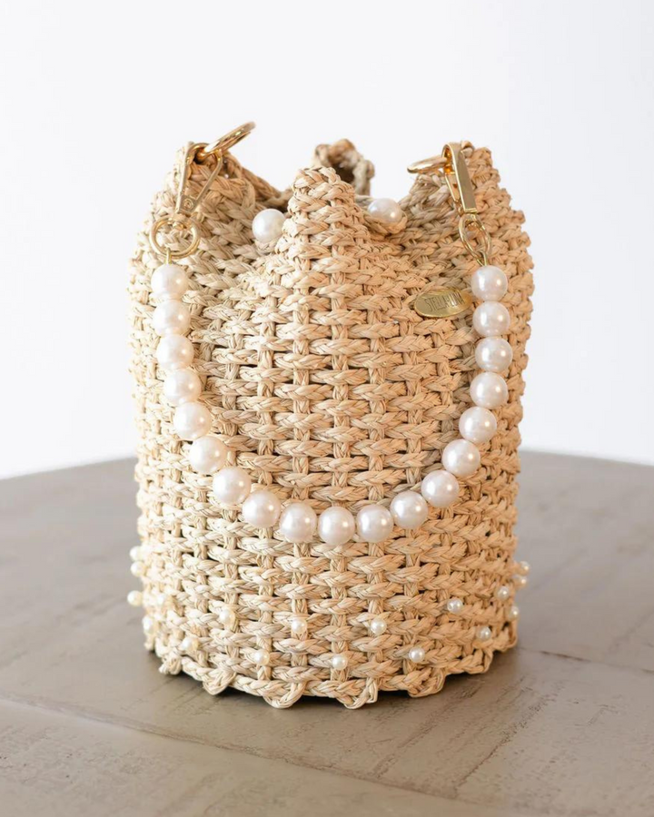 Pearl Bucket Clutch